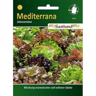 Salată Mediteraneană, amestec de soiuri imagine 1