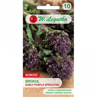 Broccoli Early Purple imagine 2