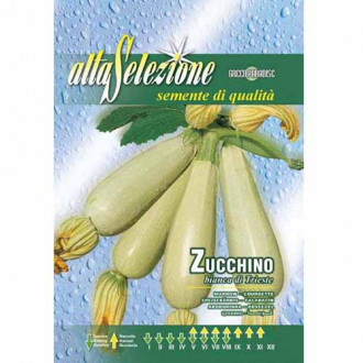 Dovlecel zucchini Bianca di Trieste imagine 18
