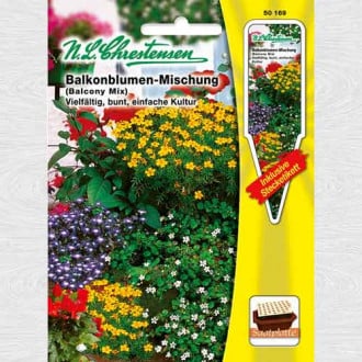 Flori pentru balcon, mix multicolor imagine 4