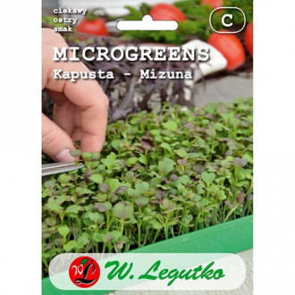 Microplante - Varză Mizuna imagine 5