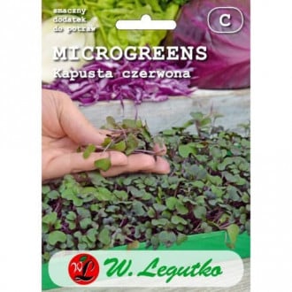 Microplante - Varză roșie Legutko imagine 6
