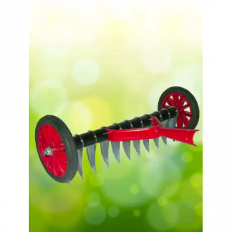 Scarificator (aerator) manual cu roți imagine 3