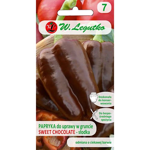 Ardei dulce Sweet Chocolate articol fotografie 1 Ardei dulce Sweet Chocolate imagine 1 articol 69509
