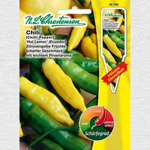 Ardei iute Hot Lemon imagine 1 articol 69062