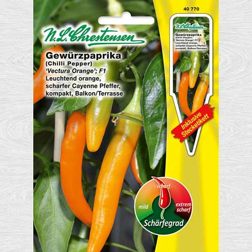 Ardei lung Vectura orange F1 imagine 1 articol 69142