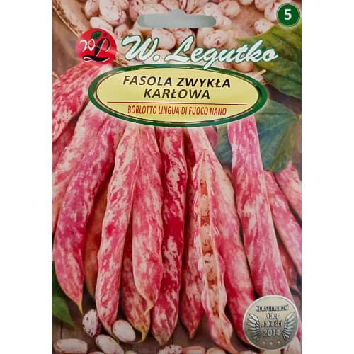 Fasole pitică Borlotto lingua di fuoco imagine 1 articol 78467