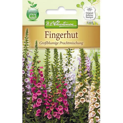 Degețel (Digitalis) cu flori mari, mix multicolor imagine 1 articol 78958
