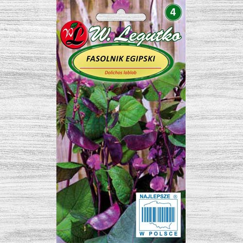 Fasole egipteană purpurie Legutko imagine 1 articol 78552