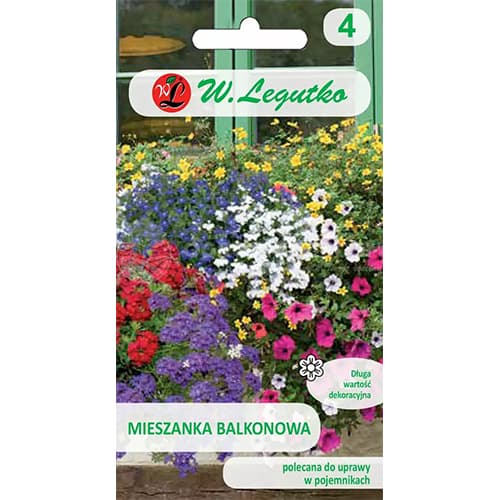 Flori pentru balcon, mix multicolor 2 imagine 1 articol 69605