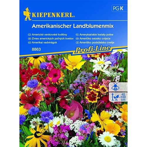 Flori sălbatice American Country, mix multicolor Kiepenkerl articol fotografie 1 Flori sălbatice American Country, mix multicolor Kiepenkerl imagine 1 articol 86242