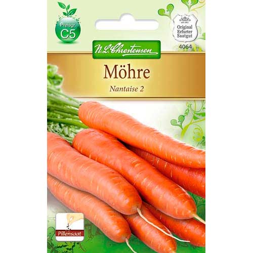 Morcovi Nantes 2, semințe drajate Chrestensen articol fotografie 1 Morcovi Nantes 2, semințe drajate Chrestensen imagine 1 articol 78733