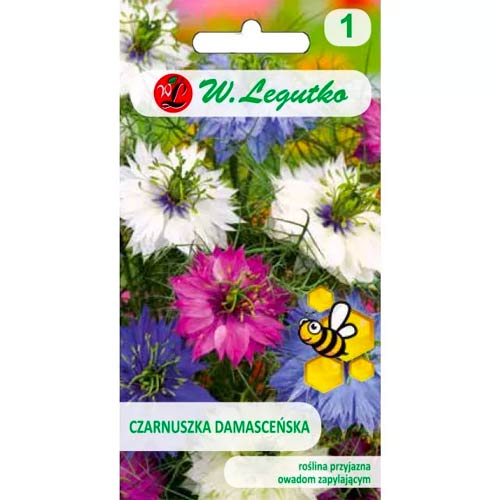 Negrilică (Nigella damascena), Mix Legutko articol fotografie 1 Negrilică (Nigella damascena), Mix Legutko imagine 1 articol 50090