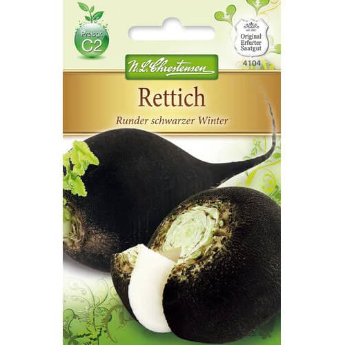 Ridiche de iarnă Runder schwarzer Winter imagine 1 articol 78748