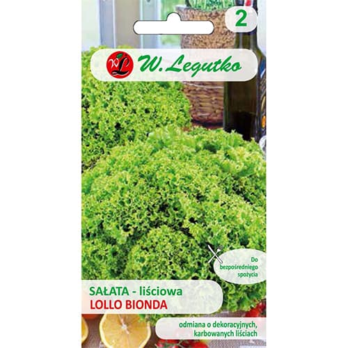 Salată de frunze Lollo Bionda articol fotografie 1 Salată de frunze Lollo Bionda imagine 1 articol 86902