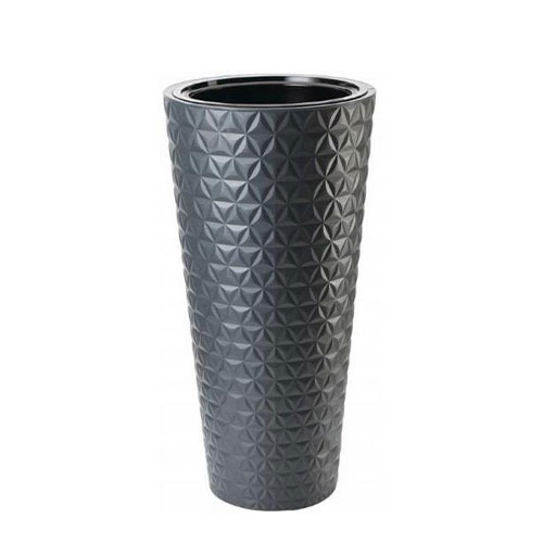 Set de mască și ghiveci Diamond Slim, antracit, 30 cm articol fotografie 1 Set de mască și ghiveci Diamond Slim, antracit, 30 cm imagine 1 articol 87381