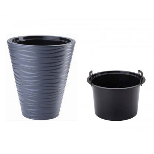 Set de mască și ghiveci Sahara Dunes, antracit, 30 cm articol fotografie 1 Set de mască și ghiveci Sahara Dunes, antracit, 30 cm imagine 1 articol 87375