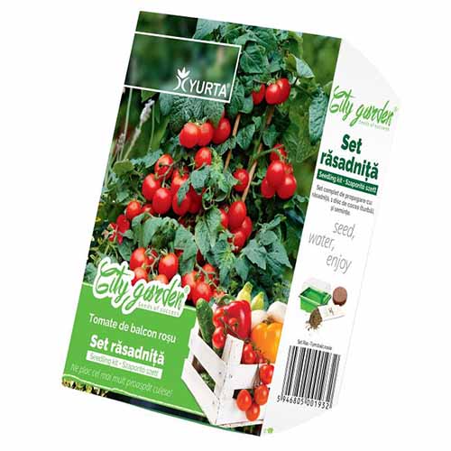 Set răsadniță mică și Roșie de balcon - Roșie imagine 1 articol 96266